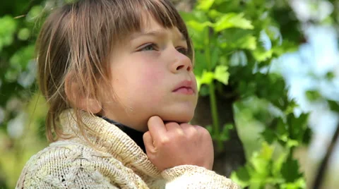 Boy reading a book ,Child reading a book in the park Video stock 37869838