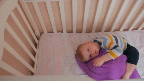 Boy Resting In Bed Stock Footage 151809027