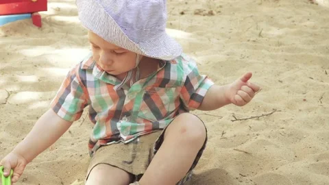 The boy rides on a swing 스톡 동영상 134284925