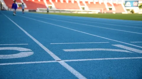 Boy running Video stock 56713857