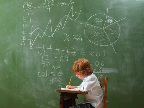 Boy at School Stock Photos