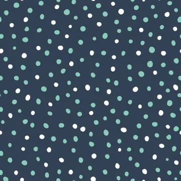 Boy seamless pattern textile hand drawn circle elements Vector background gre Stock Illustration