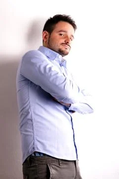 Boy with shirt Stock Photos