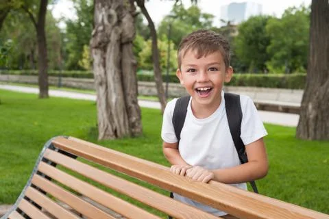 Boy smile Stock Photos