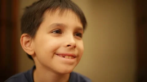 Boy smiles Video stock 982959