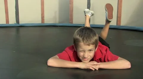 Boy Smiling into the Camera 库存影片 10699066