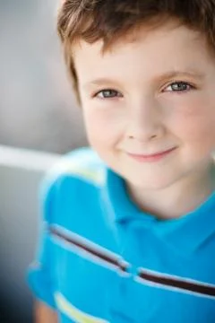 Boy smiling Stock Photos