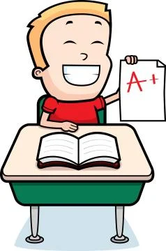 Boy Student Stock Illustration