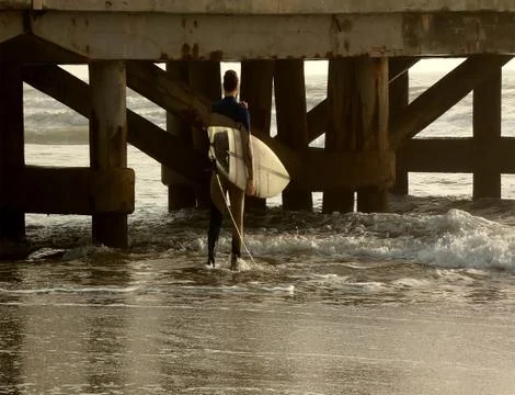 Boy surf Stock Photos