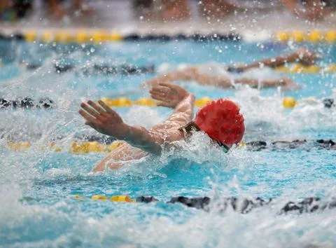 Boy Swimmers Stock Photos
