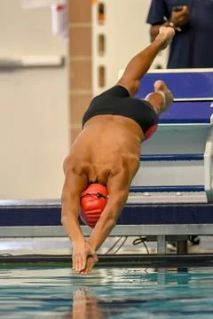 Boy Swimmers Stock Photos
