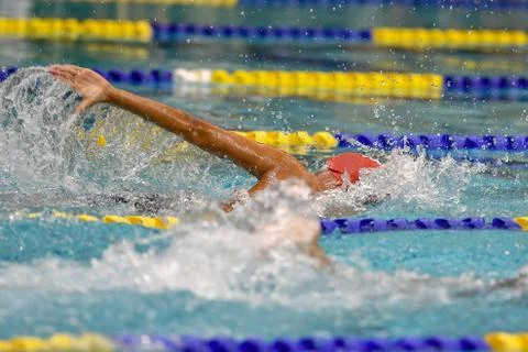 Boy Swimmers Stock Photos