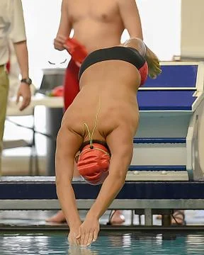 Boy Swimmers Stock Photos