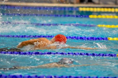 Boy Swimmers Stock Photos