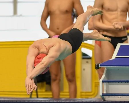 Boy Swimmers Stock Photos