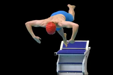 Boy Swimmers Stock Photos