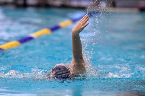 Boy Swimmers Stock Photos