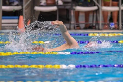 Boy Swimmers Stock Photos