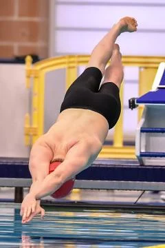 Boy Swimmers Stock Photos