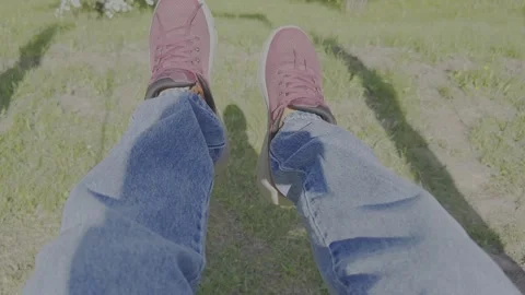 Boy on a swing Stock Footage 310632915