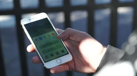 BOY On Touch Screen Of Modern Smart Vídeos de archivo 67858612
