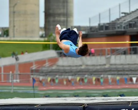 Boy Track Athletes Stock Photos