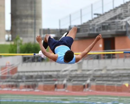Boy Track Athletes Stock Photos