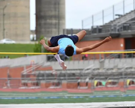 Boy Track Athletes Stock Photos