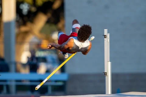 Boy Track Athletes Stock Photos