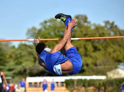 Boy Track Athletes Stock Photos