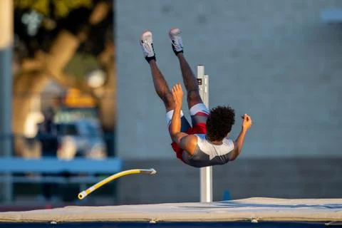 Boy Track Athletes Stock Photos