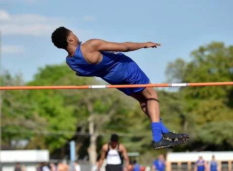 Boy Track Athletes Stock Photos