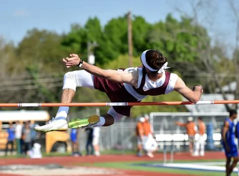 Boy Track Athletes Stock Photos