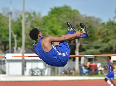 Boy Track Athletes Stock Photos