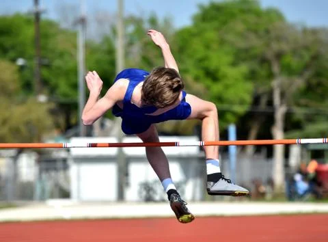 Boy Track Athletes Stock Photos