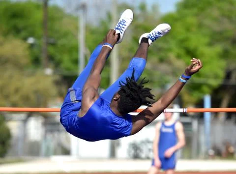 Boy Track Athletes Stock Photos