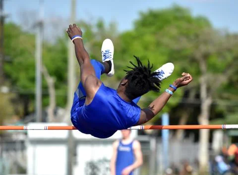 Boy Track Athletes Stock Photos