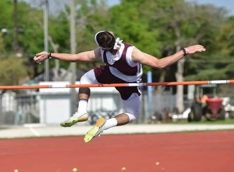 Boy Track Athletes Stock Photos