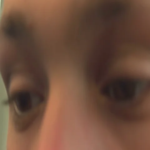 Boy in the Train Detail. Handheld Close up Stock Footage 69342542