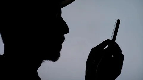 Boy Use Smartphone Technology Addicted 4K Stock Footage 117633310
