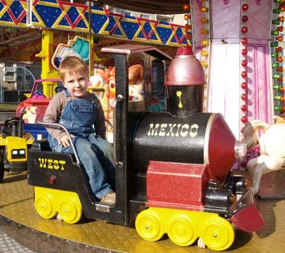Boy on the wake Stock Photos