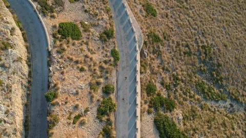 Boy walking down the road Stock Footage 130335755