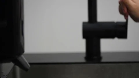 Boy washing hands Stock Footage 126976616