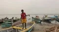 Boy waving in Sri Lanka HD Footage