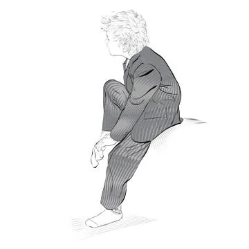 Boy wearing socks. School boy dressing. Illustration of Boy Dressing Stock Illustration