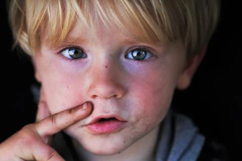 Boy wondering Stock Photos