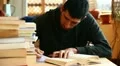 Boy writing and studiyng HD Footage