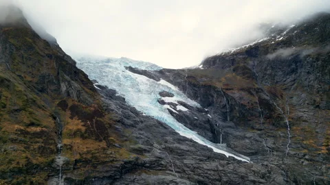 Boyabreen Glacier V1 스톡 동영상 245442200