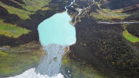 Boyabreen Glacier V3 스톡 동영상 245442315