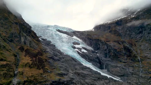 Boyabreen Glacier x6 스톡 동영상 245644553